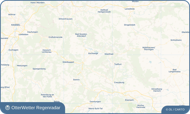 OtterWetter Regenradar-Widget Oberdünzebach