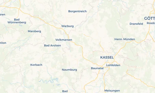 Regenradar Vorschaubild - Aktuelle Niederschläge in Oberelsungen und Umgebung