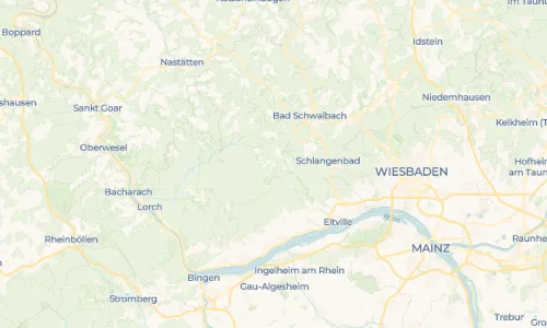 Regenradar Vorschaubild - Aktuelle Niederschläge in Obergladbach und Umgebung