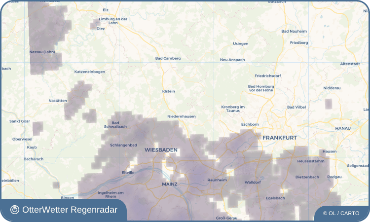 Widget-Vorschau für Oberjosbach Wetter-Widget-Vorschau mit Vorhersagedaten für Oberjosbach