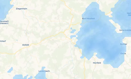 Regenradar Vorschaubild - Aktuelle Niederschläge in Oberjossa und Umgebung