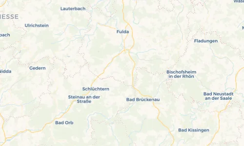 Regenradar Vorschaubild - Aktuelle Niederschläge in Oberkalbach und Umgebung