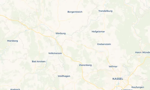 Regenradar-Vorschau: aktuelle Niederschläge in Oberlistingen und Umgebung