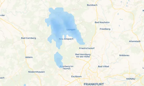 Regenradar Vorschaubild - Aktuelle Niederschläge in Obernhain und Umgebung