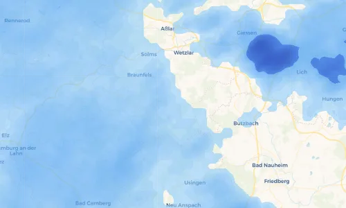 Regenradar Vorschaubild - Aktuelle Niederschläge in Oberquembach und Umgebung