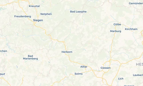 Regenradar Vorschaubild - Aktuelle Niederschläge in Oberscheld und Umgebung