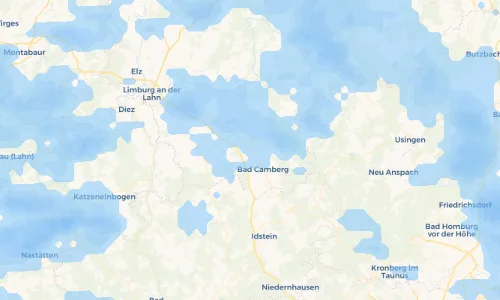 Regenradar Vorschaubild - Aktuelle Niederschläge in Oberselters und Umgebung