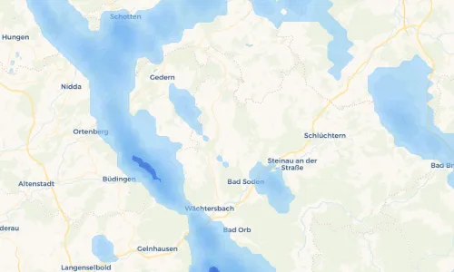 Regenradar Vorschaubild - Aktuelle Niederschläge in Obersotzbach und Umgebung