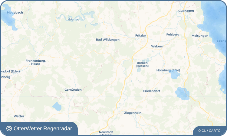 Wetter-Widget-Vorschau mit Vorhersagedaten für Oberurff-Schiffelborn