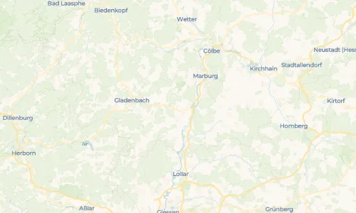 Regenradar-Vorschau: aktuelle Niederschläge in Oberweimar und Umgebung