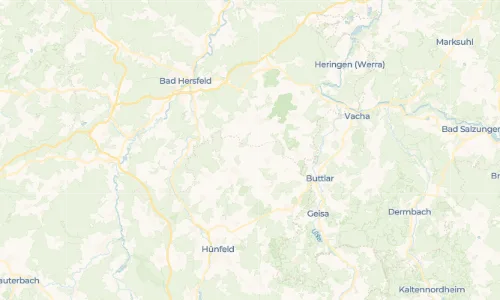 Regenradar Vorschaubild - Aktuelle Niederschläge in Oberweisenborn und Umgebung