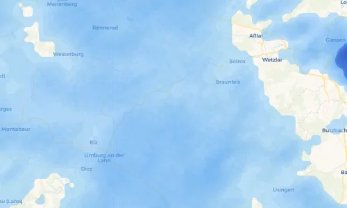 Regenradar Vorschaubild - Aktuelle Niederschläge in Odersbach und Umgebung