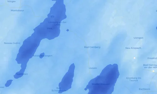 Regenradar Vorschaubild - Aktuelle Niederschläge in Ohren und Umgebung