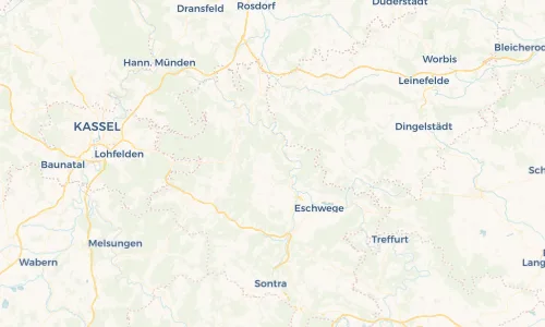 Regenradar Vorschaubild - Aktuelle Niederschläge in Orferode und Umgebung