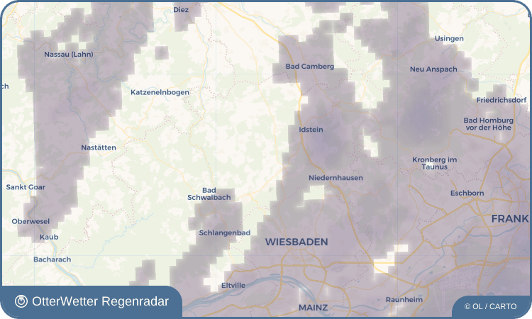 OtterWetter Regenradar-Widget Orlen