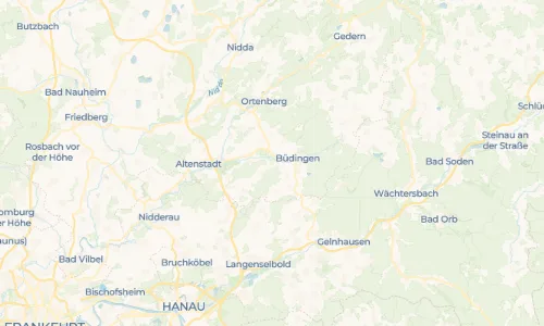 Regenradar Vorschaubild - Aktuelle Niederschläge in Orleshausen und Umgebung