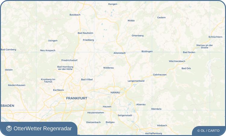 OtterWetter Regenradar-Widget Ostheim