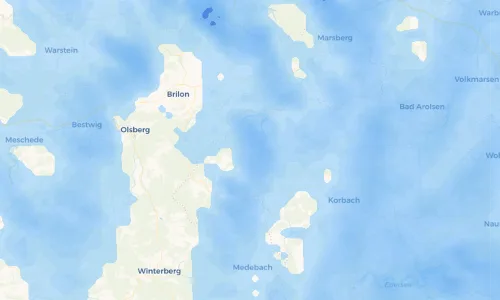 Regenradar Vorschaubild - Aktuelle Niederschläge in Ottlar und Umgebung