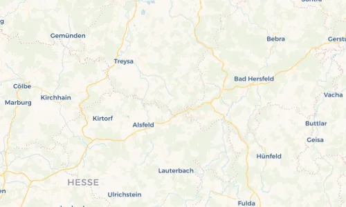 Regenradar Vorschaubild - Aktuelle Niederschläge in Ottrau und Umgebung