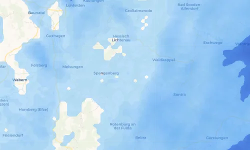 Regenradar Vorschaubild - Aktuelle Niederschläge in Pfieffe und Umgebung