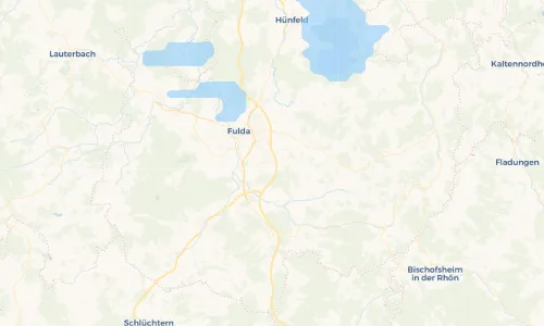 Regenradar Vorschaubild - Aktuelle Niederschläge in Pilgerzell und Umgebung