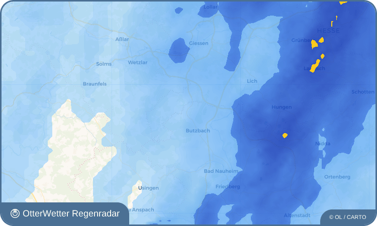 OtterWetter Regenradar-Widget Pohl-Göns
