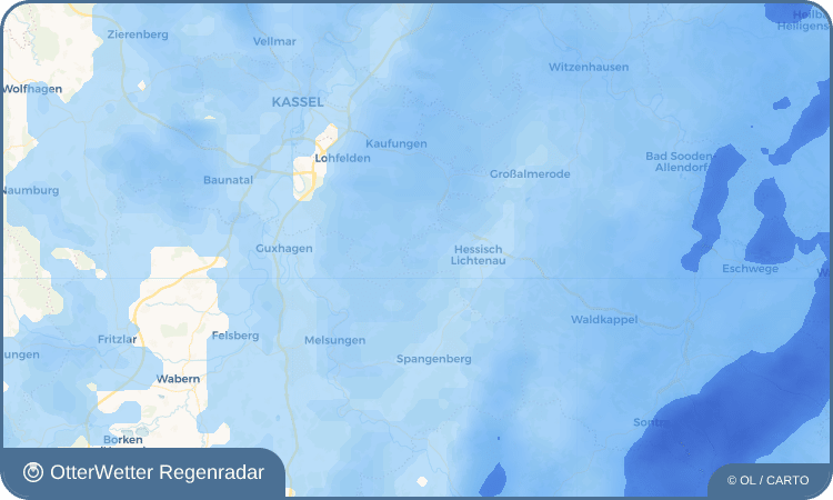 OtterWetter Regenradar-Widget Quentel