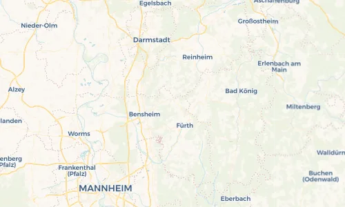Regenradar Vorschaubild - Aktuelle Niederschläge in Raidelbach und Umgebung