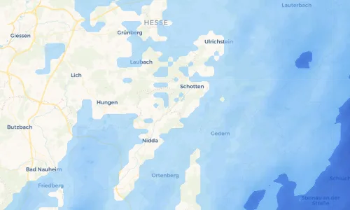 Regenradar Vorschaubild - Aktuelle Niederschläge in Rainrod und Umgebung