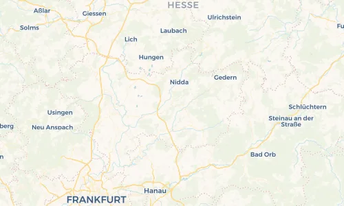 Regenradar Vorschaubild - Aktuelle Niederschläge in Ranstadt und Umgebung
