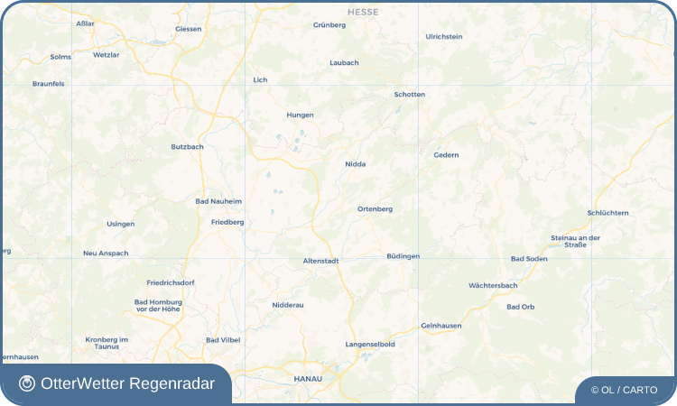 Widget-Vorschau für Ranstadt Wetter-Widget-Vorschau mit Vorhersagedaten für Ranstadt
