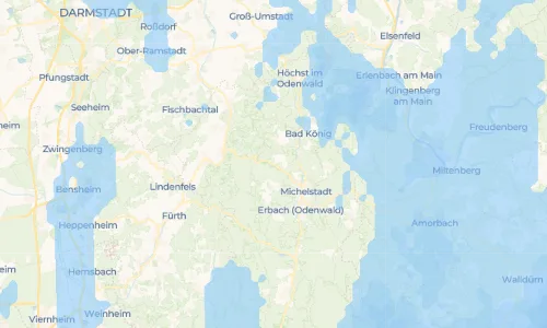 Regenradar Vorschaubild - Aktuelle Niederschläge in Rehbach und Umgebung