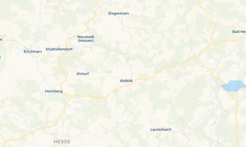 Regenradar Vorschaubild - Aktuelle Niederschläge in Reibertenrod und Umgebung