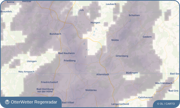 OtterWetter Regenradar-Widget Reichelsheim