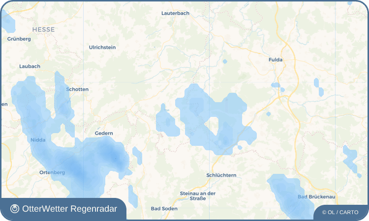 Wetter-Widget-Vorschau mit Vorhersagedaten für Reichlos