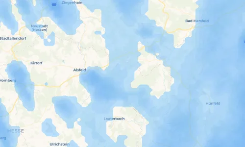 Regenradar Vorschaubild - Aktuelle Niederschläge in Reimenrod und Umgebung