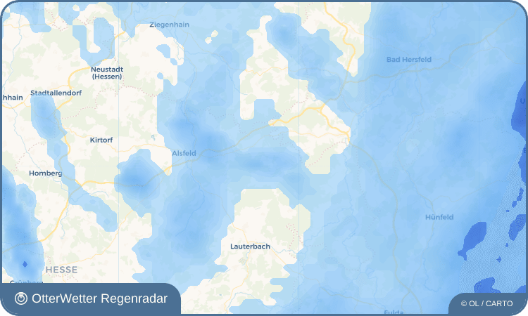 OtterWetter Regenradar-Widget Reimenrod