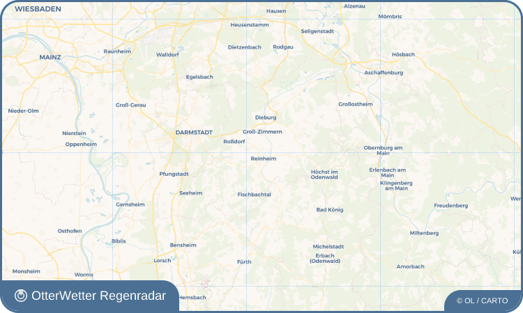 OtterWetter Regenradar-Widget Reinheim