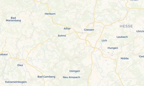 Regenradar Vorschaubild - Aktuelle Niederschläge in Reiskirchen und Umgebung