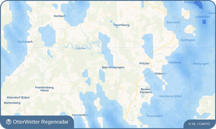 Wetter-Widget-Vorschau mit Vorhersagedaten für Reitzenhagen