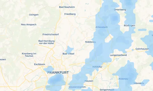 Regenradar Vorschaubild - Aktuelle Niederschläge in Rendel und Umgebung