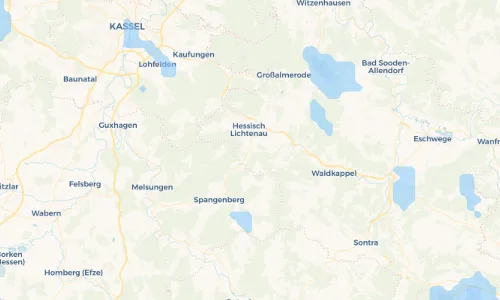 Regenradar Vorschaubild - Aktuelle Niederschläge in Retterode und Umgebung