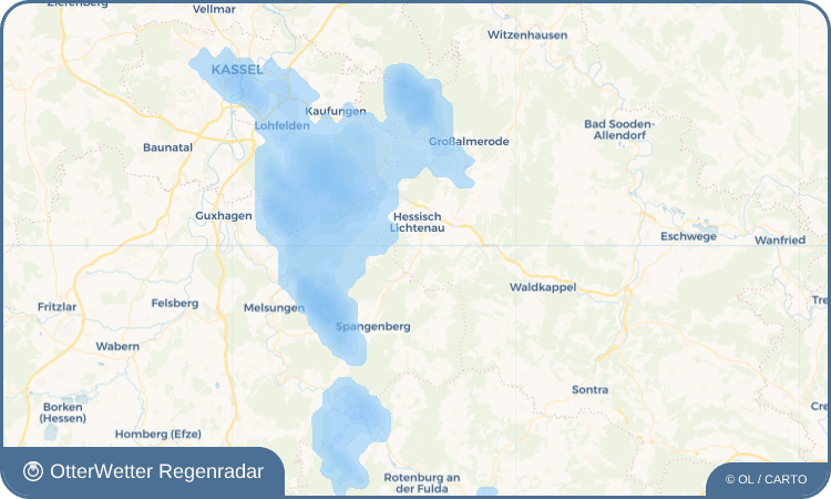 Widget-Vorschau für Retterode Wetter-Widget-Vorschau mit Vorhersagedaten für Retterode