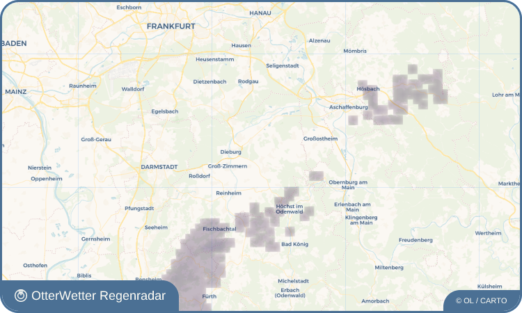 OtterWetter Regenradar-Widget Richen