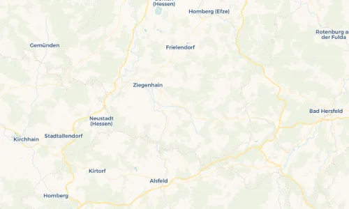 Regenradar Vorschaubild - Aktuelle Niederschläge in Riebelsdorf und Umgebung