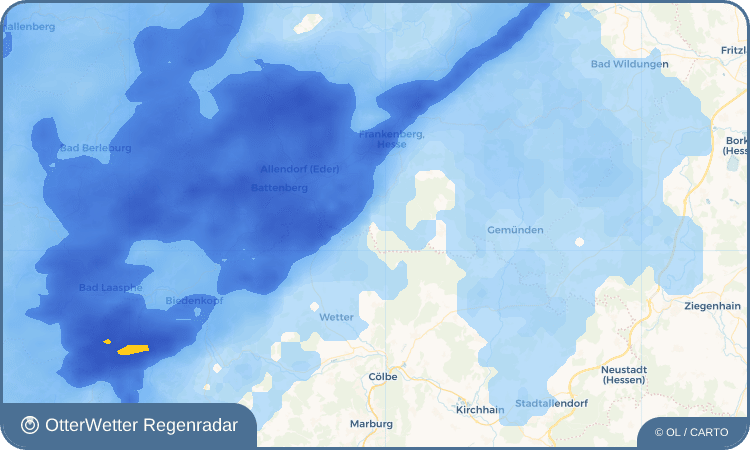 OtterWetter Regenradar-Widget Roda