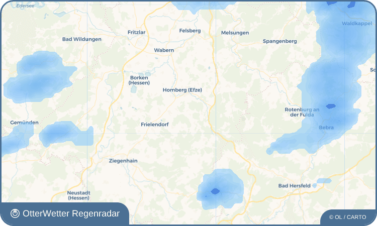 OtterWetter Regenradar-Widget Rodemann