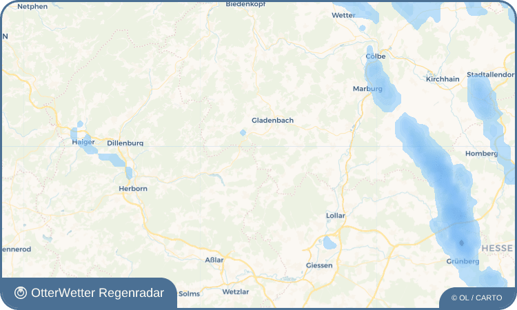 OtterWetter Regenradar-Widget Rodenhausen