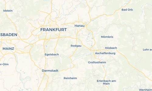 Regenradar Vorschaubild - Aktuelle Niederschläge in Rodgau und Umgebung