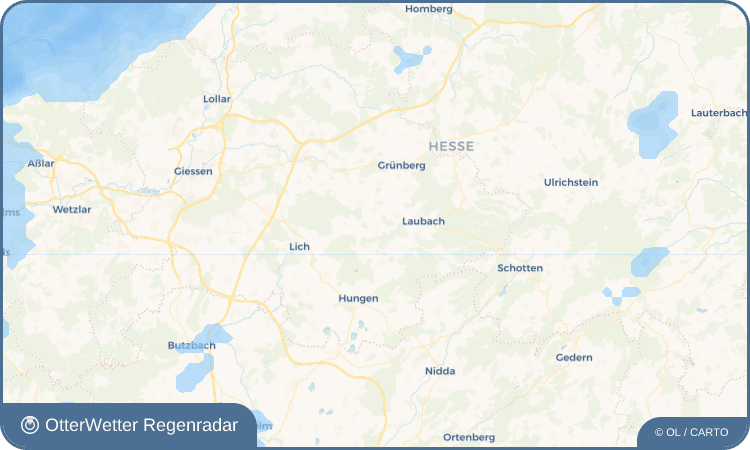 OtterWetter Regenradar-Widget Röthges